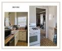 Linda Hayslett tegi sellele Midcentury köögile ruumika näoilu