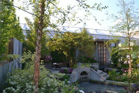 RHS Chelsea Flower Show Gardens - projekti Wasteland autor Kate Gould