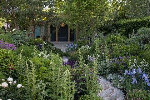 Chelsea lillenäitus 2022 rnli aed, mille kujundas chris beardshaw, sponsoreeritud projekt, mis toetab kuninglikku riiklikku päästepaadiasutust rnli