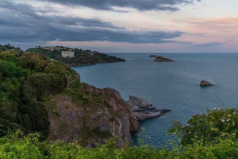 Daddyhole Cove, Torquay, Torbay, Inglismaa