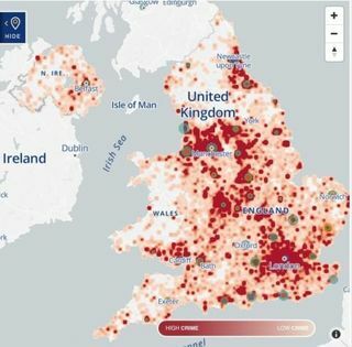 Swintoni kindlustus - Yale UK - sissemurdmise levialad - kaart