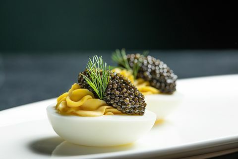 thomas keller regiis ova caviar šampanjasalong napa valley