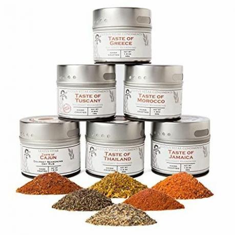 Gourmet World Flavours maitseainete kollektsioon, 6 pakk