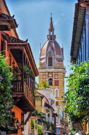 linnapilt Cartagenas, Colombias