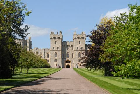 Pikk jalutuskäik, Windsori loss