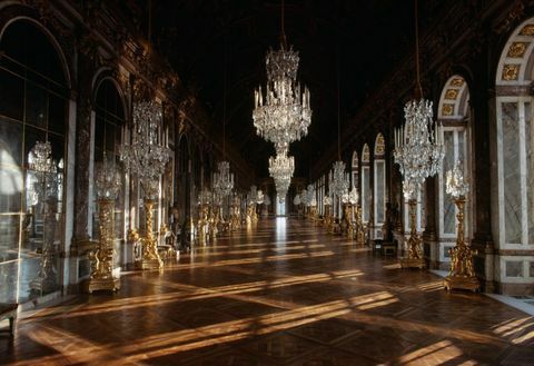 Versailles 'palee peeglite saal