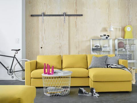 Ikea VIMLE diivan - kollane