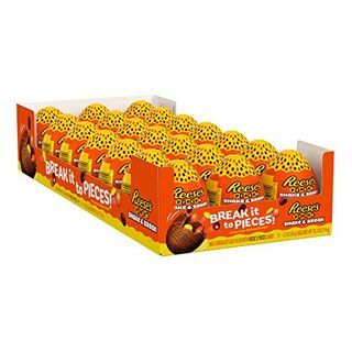 Reese's Pieces Shake & Break piimašokolaadimunakommid, 1,2 oz pakk (21 ct)