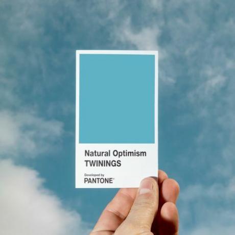 Twinings loob loomuliku optimismi koos Pantone'iga