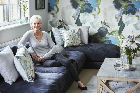 Judy Murray maja Ilus makeover. Stiili autor: Lucy Birch. Fotograaf: Dan Duchars