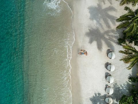 suhkrurand st lucia, valge liivarand