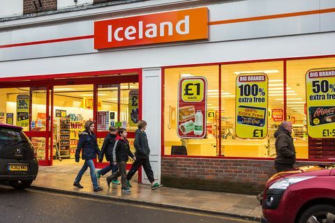 UK - jaemüük - Islandi supermarket