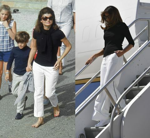 melania trump ja jackie kennedy