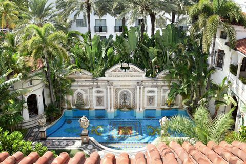 villa casa casuarina endises Versace häärberis, Miami rand, Florida