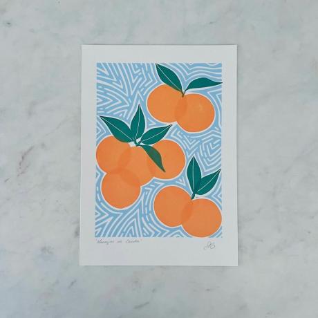 Apelsinid A4 print - Naranjas de Sevilla