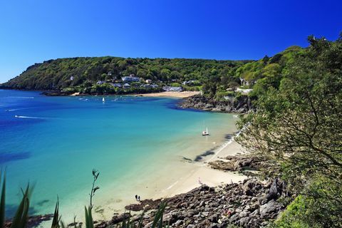 Salcombe rand Devon Inglismaal