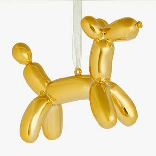 Popkunsti õhupallikoer Bauble, kuld