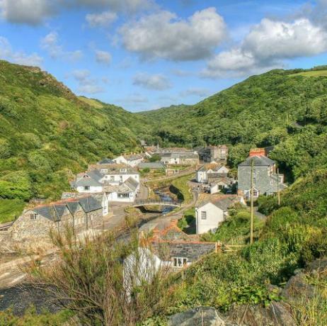 boscastle, cornish kaluriküla