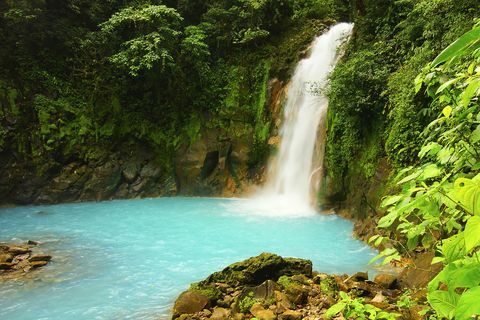 Kosk RIo Celeste'is juga Costa Ricas